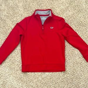 Boys - size 6 - Vineyard Vines - classic 1/4 zip, long sleeve pullover